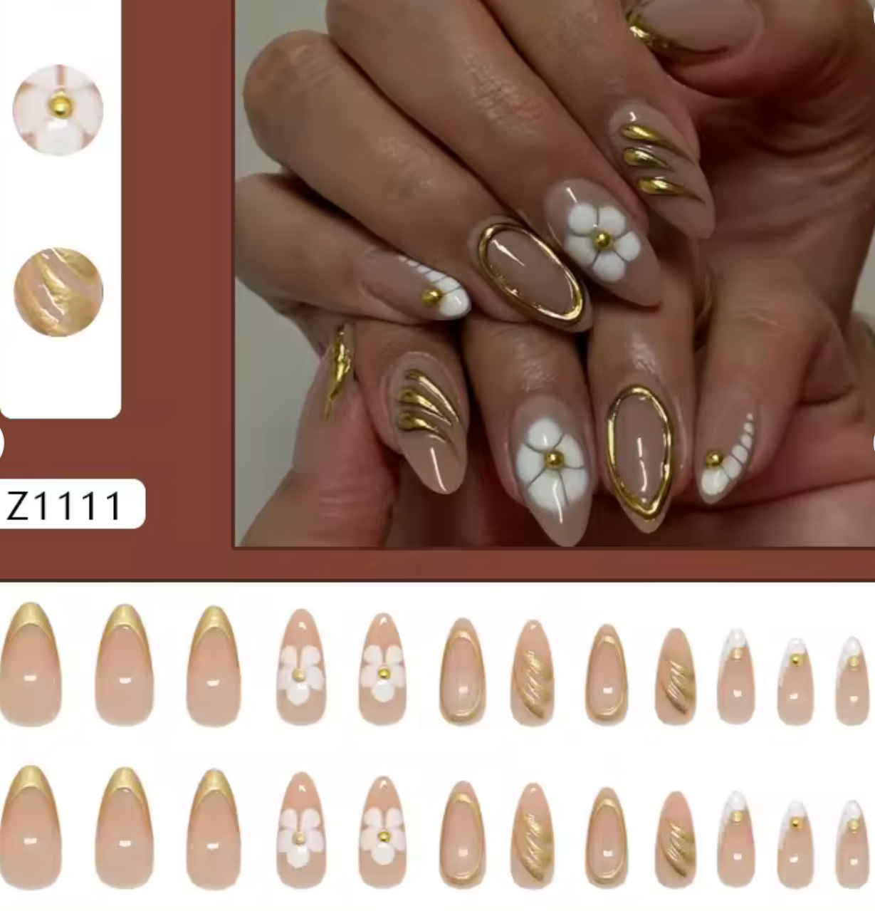 Daisy girl Nails