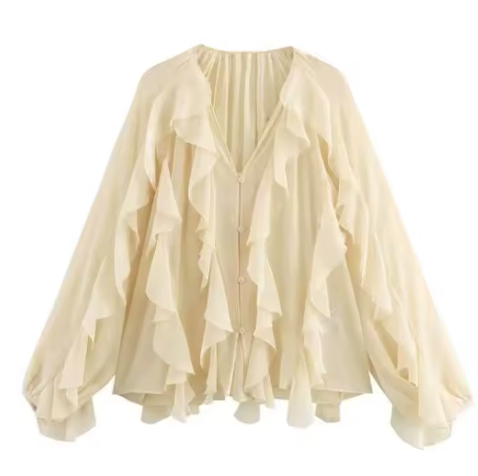 Ruffles Women Blouse