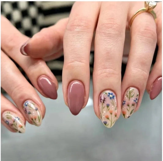 Brownish Nails