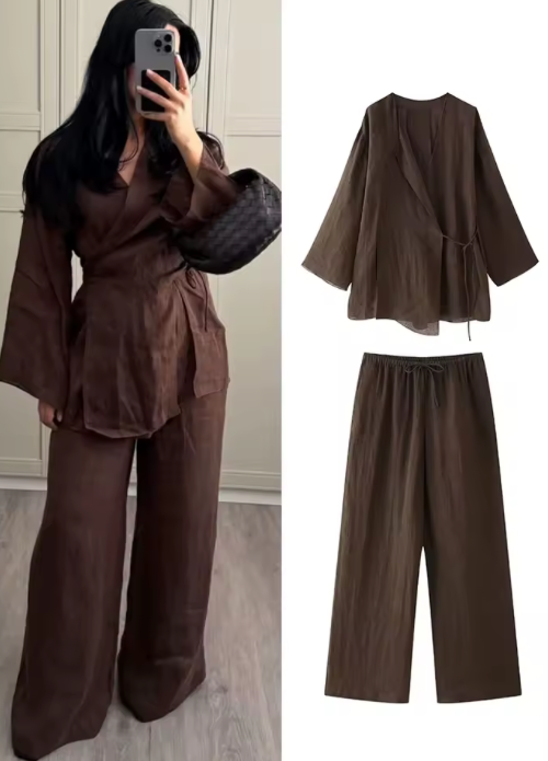 Brown Cord Set
